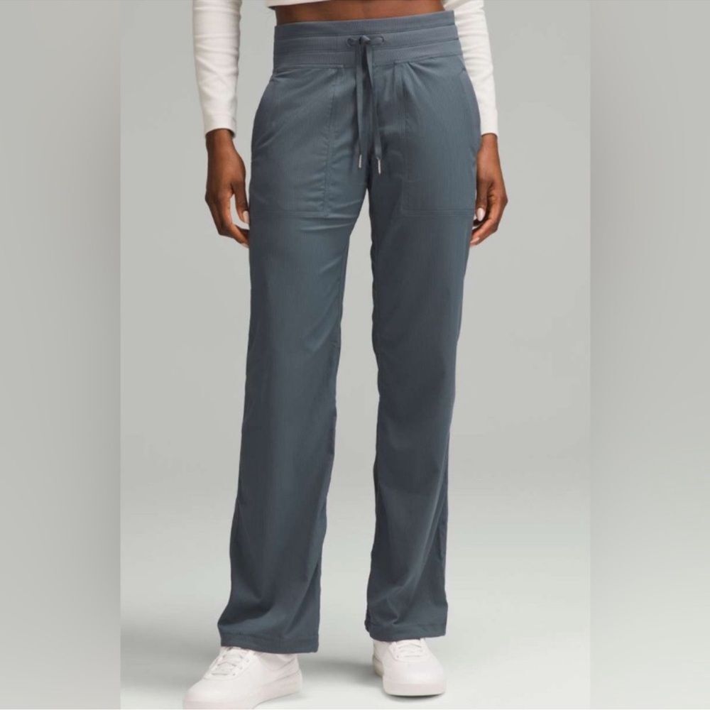Lululemon💎Dance Studio Solar/Oil Gray Size 12